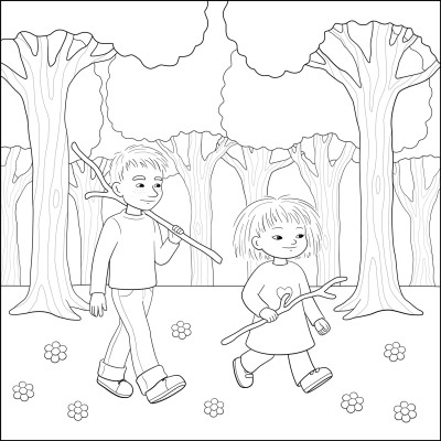 Bild att färglägga