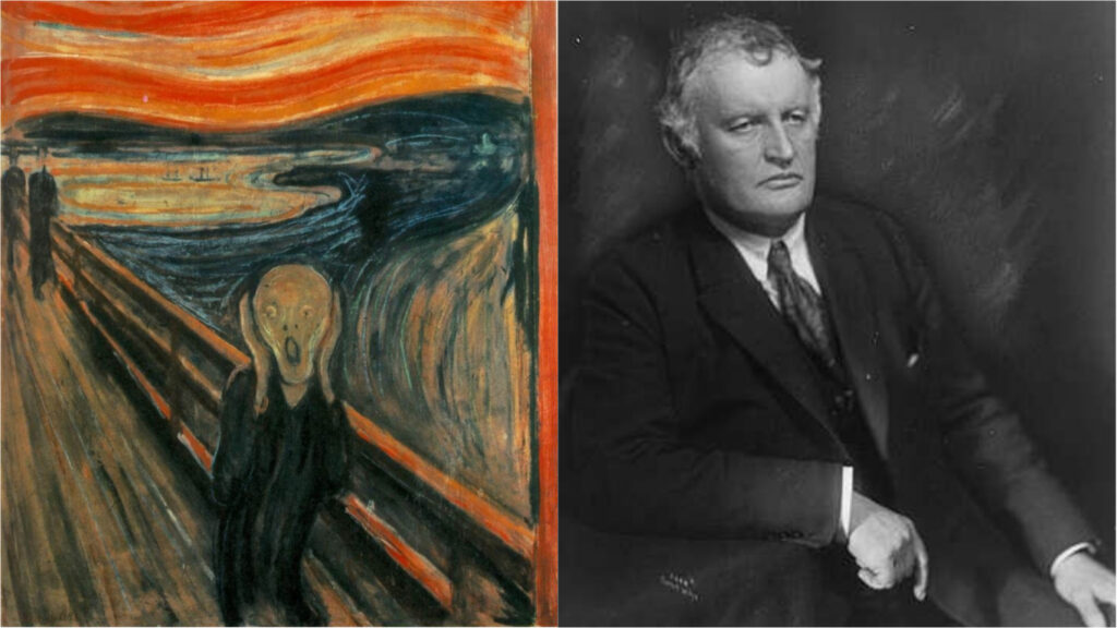 Edvard Munchs tavla "Skriet"