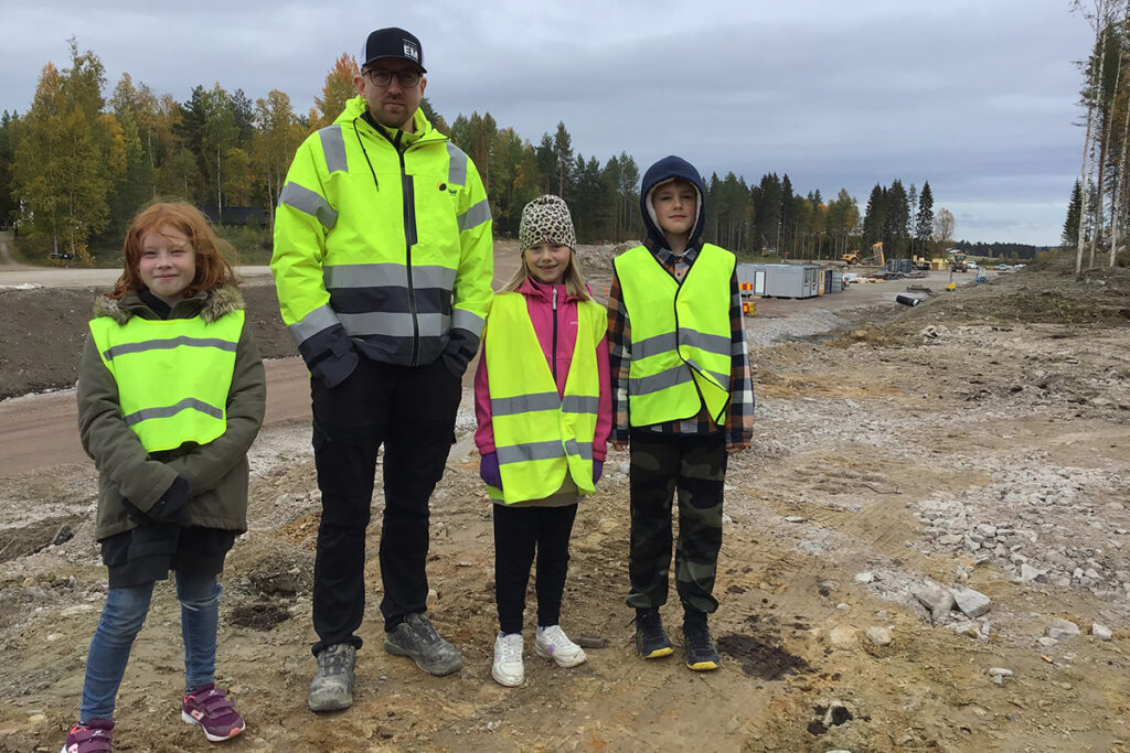 Fanny Lundberg, Samuel Lidström, Celine Åkersson och Gustav Göransson.