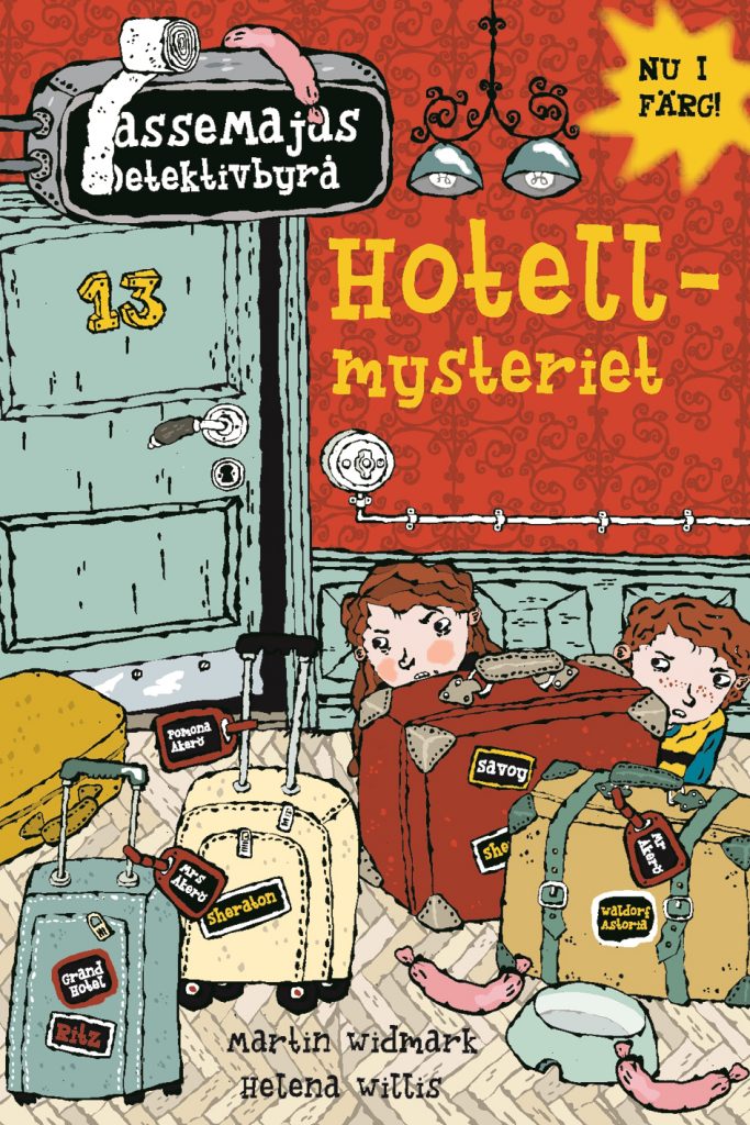 Omslaget till Hotellmysteriet.