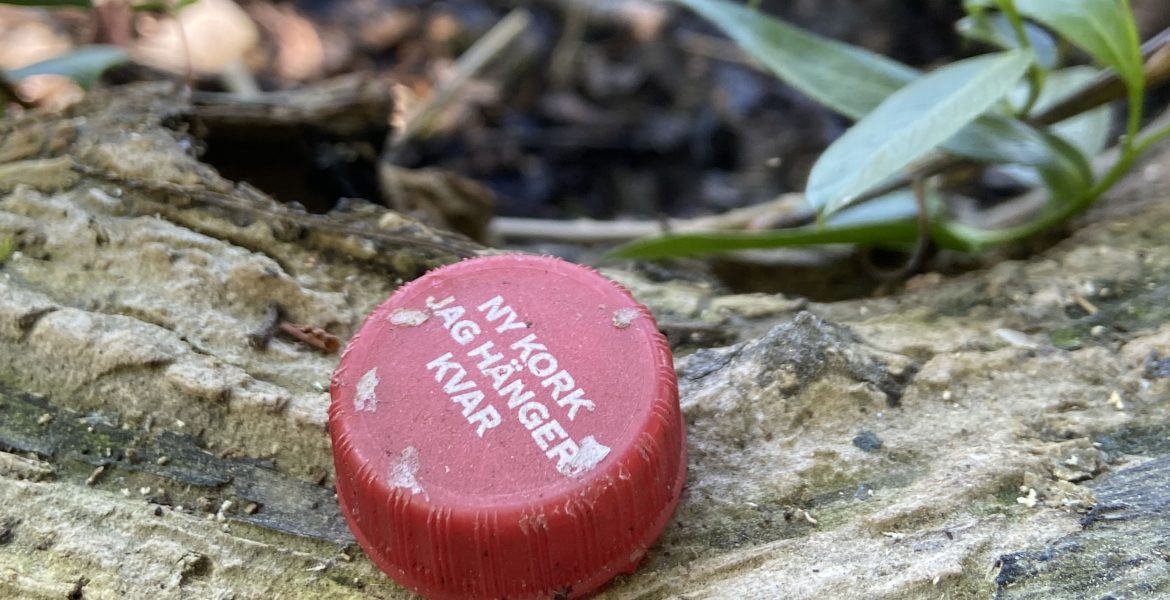 Färre plastkorkar i naturen